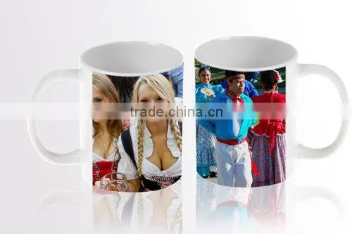 11oz. White Ceramic Mug/ Grade AA Ceramic Mug/ Mug for Promotions/ Mug for Printing/ Mug for Sublimation