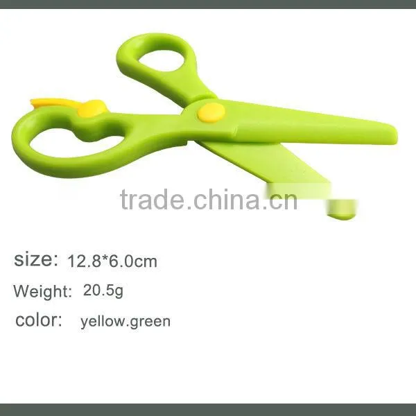 HR-S006 High Quality Plastic Scissros for kids