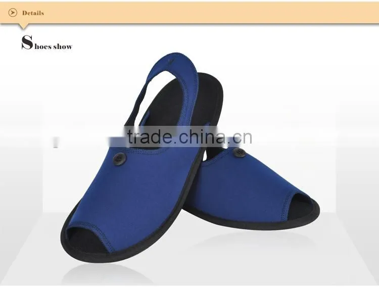 Authentic Business Portable Folding Travel Slippers Unisex Indoor Waterproof Material Slippers