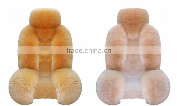 2016/2017 New Fashion Real Australian Lamb Skin Car Fur Seat Cover Set