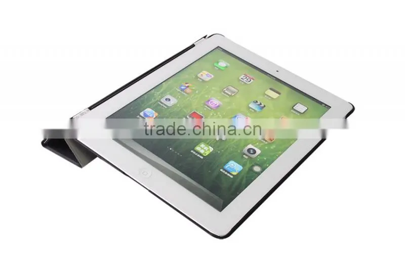 Special design rotating 360 degree handheld plastic case for iPad , for iPad smart case factory outlet