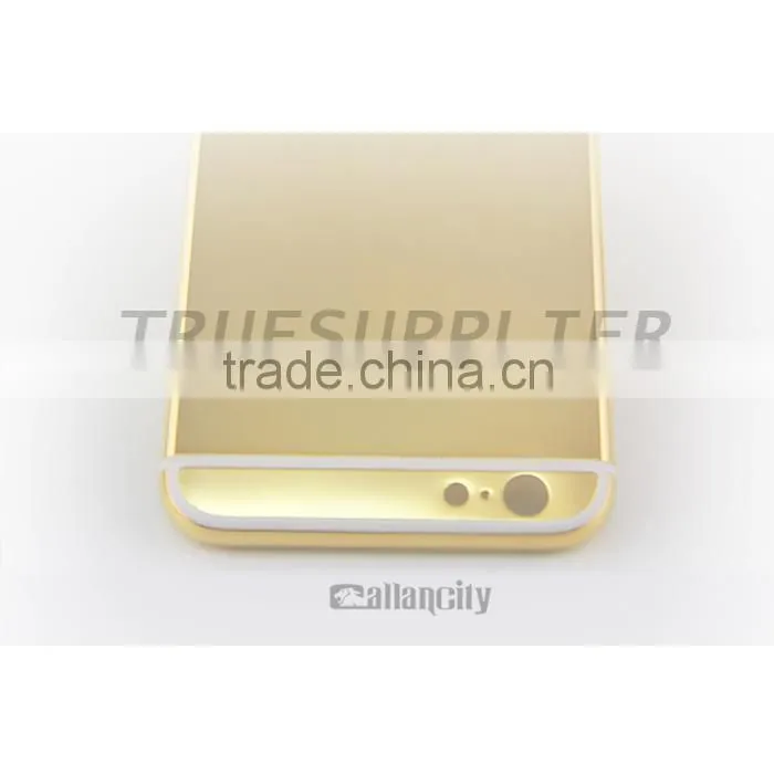 For apple watch housing 24k gold plated mirror finished housing smart watch for apple for apple smart watch
