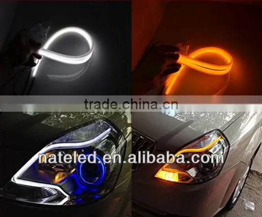 wholesale car colorchanging led strip light Flexible led drl strip 45cm led strip light