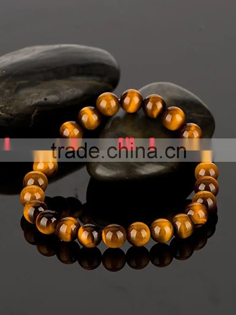 hot sale tiger eye stones beads bracelets