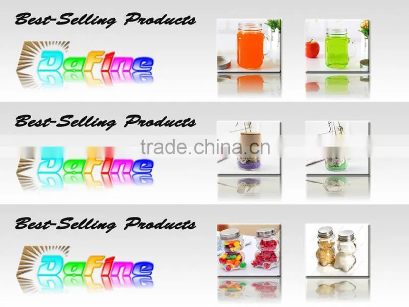 312ml Clear Art Deco Glass Vase/ Potpourri Jar for Wholesale from China