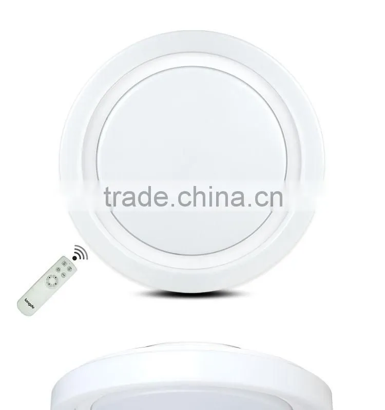22W Dimmable RGB Single CCT LED Ceiling Light with Remote for Home