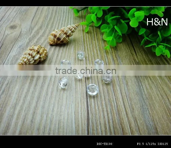 custom made fashion 2 holes acrylic rhinestone buttons manufacturer