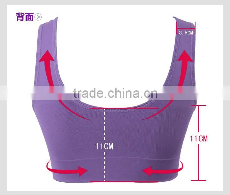 Hot sale sexy ladies sports bra ,sport underwear