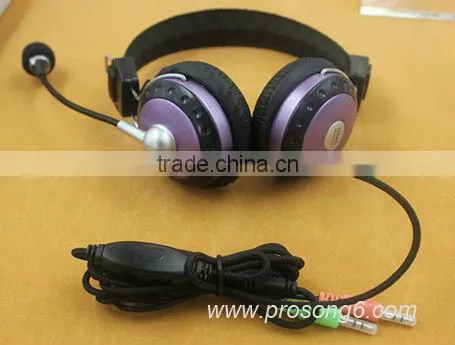 PS-T011MV shenzhen wired headset with mic