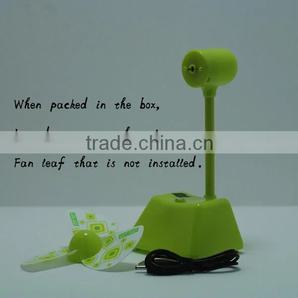Original plastic USB mini fan 2014 China Manufacturer New USB Fans.Notebook Fan.