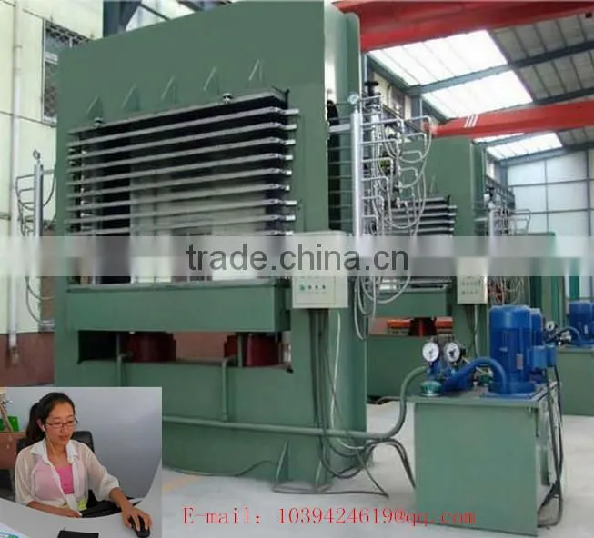 Blockboard/Plywood lamination hot press machine