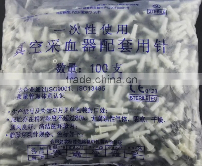 Sterile Multi samples needles for luer adaptor