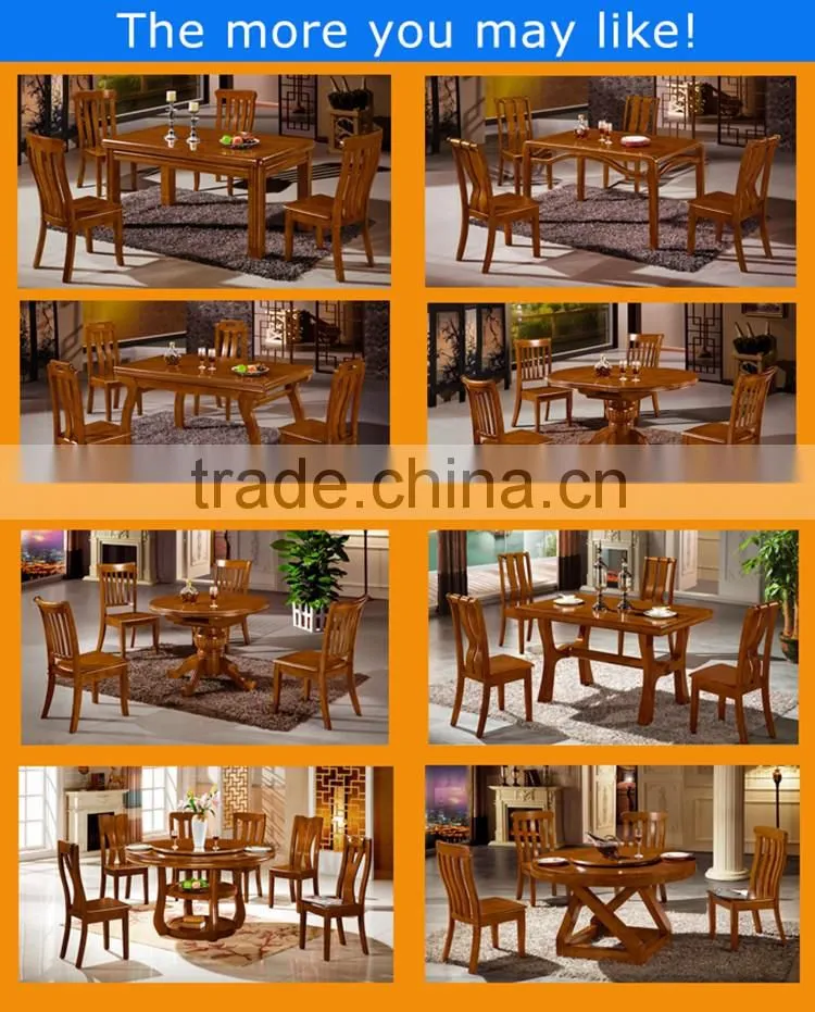 Wooden Dining Table and Chairs