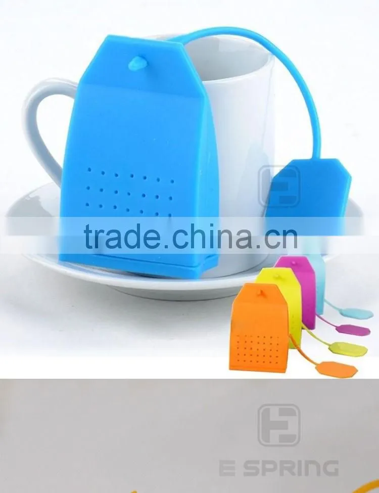 2016 hot selling food grade silicone tea bag