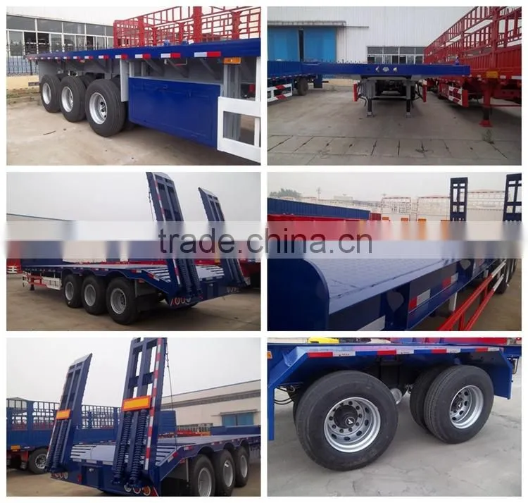 Sinotruk CIMC 70T Lowbed Semi Trailer for Sale