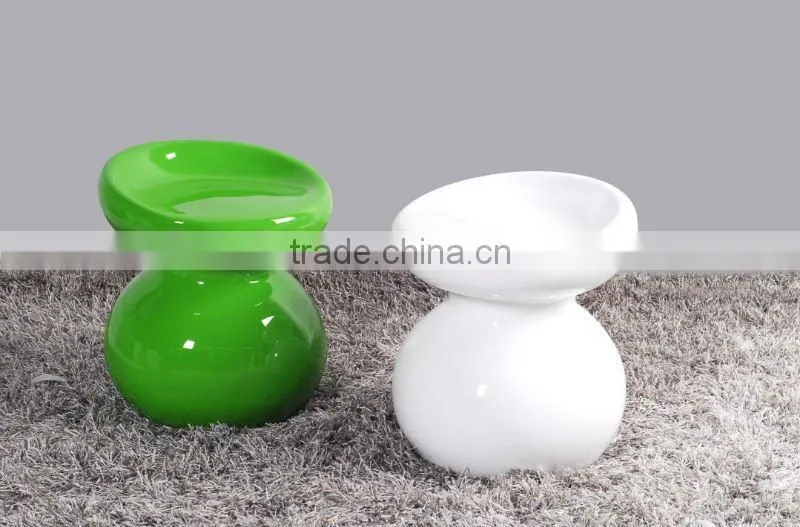 Hot sale bar stool custom made good painting salon fiberglass stool