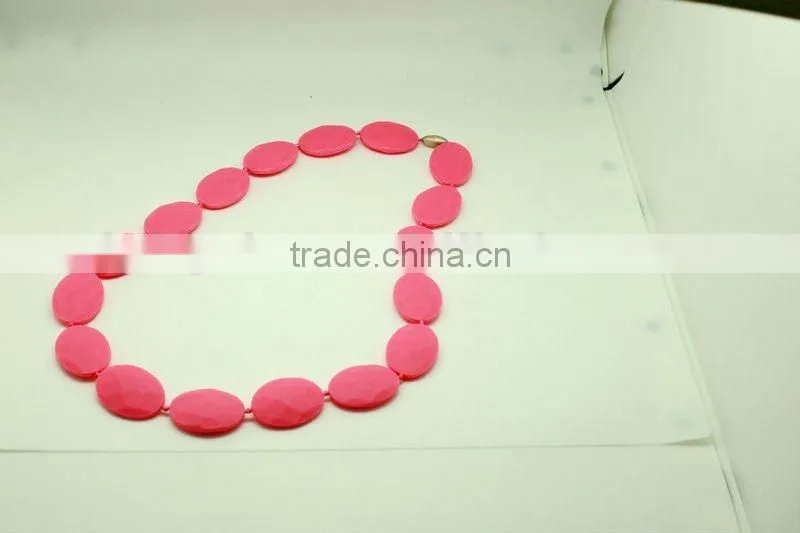 Hot selling fashion baby teether chew beads