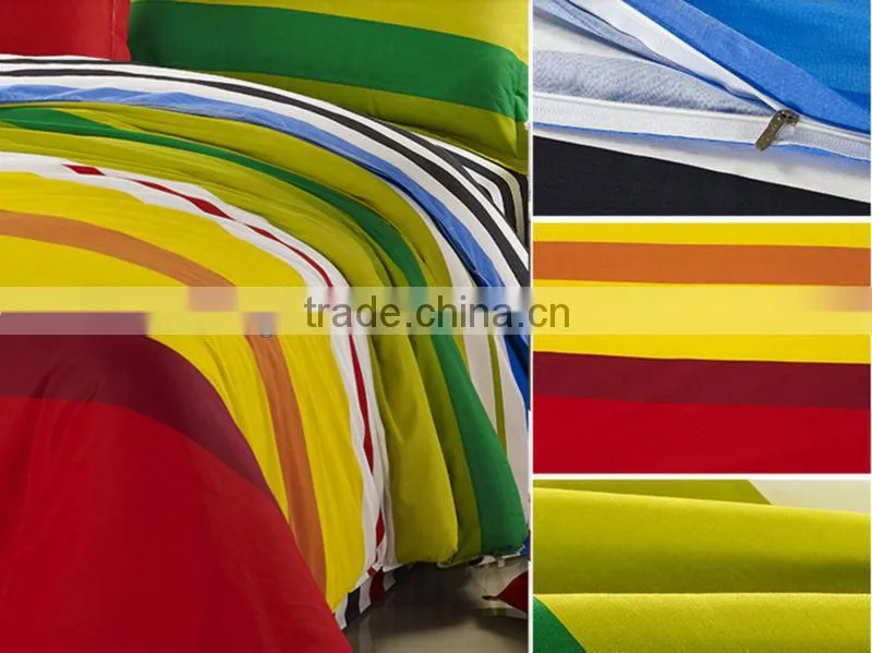100% Pure mulberry silk quilt with Rainbow Cotton quilt cover