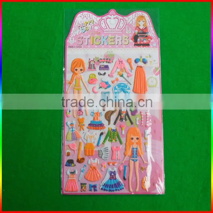 space ranger puffy sticker for children