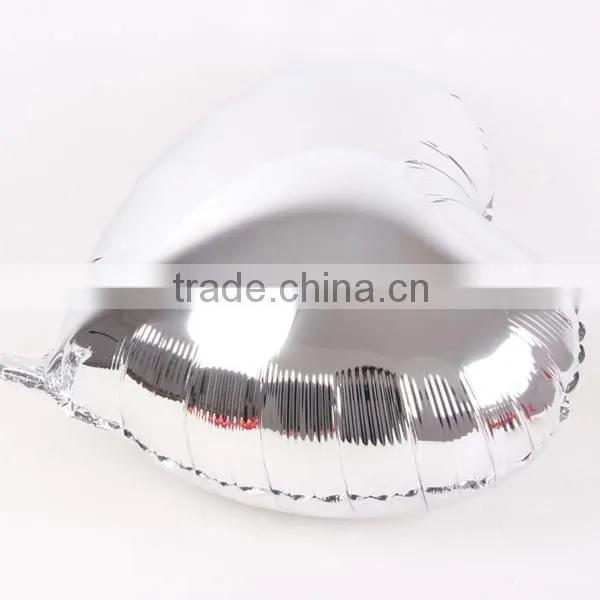 2015 18 inch heart design children balloons for kids gift