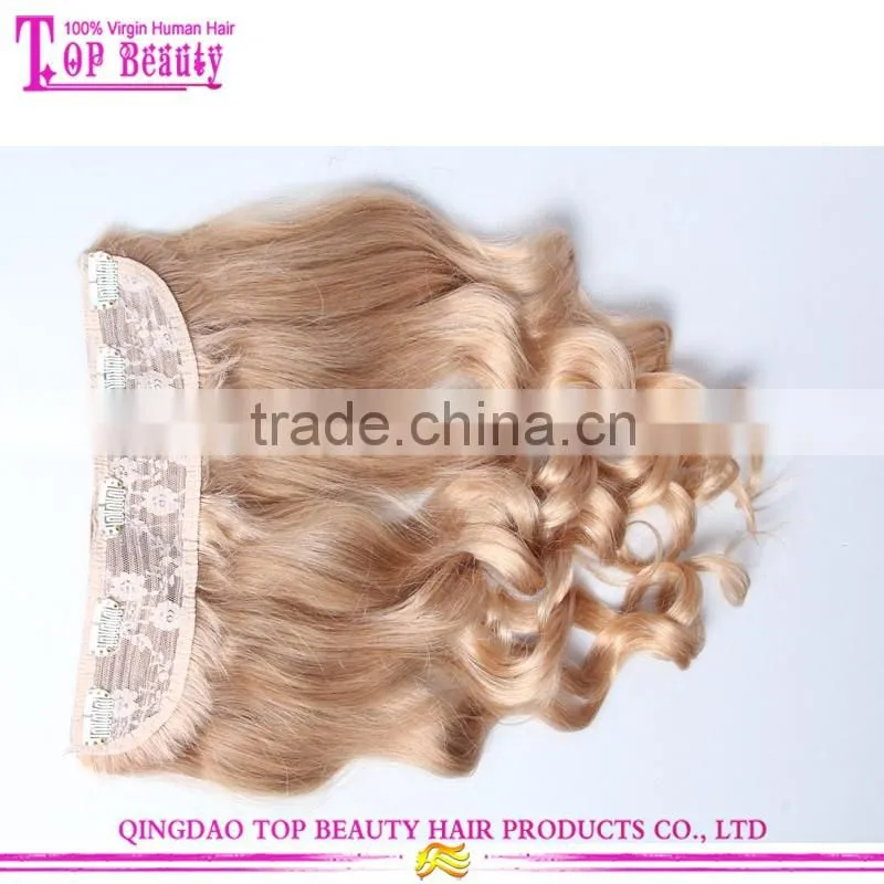 2015 Hot sale 6a remy brazilian clip in full head best quality clip in hair extensions dubai