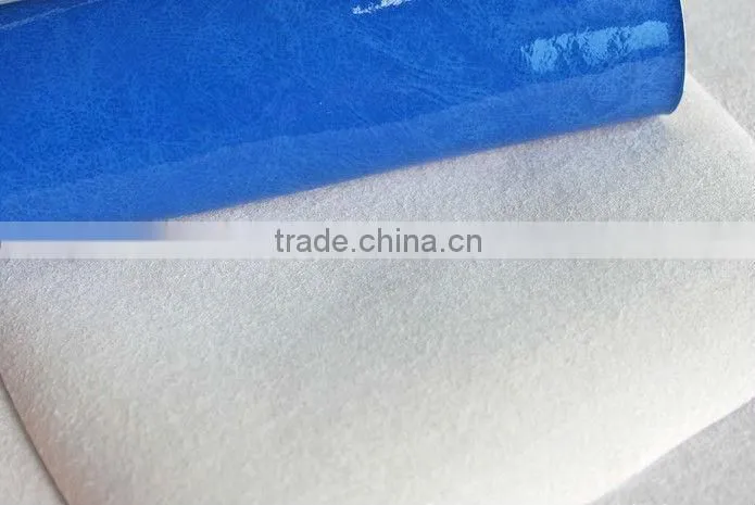 Microfiber base pu leather