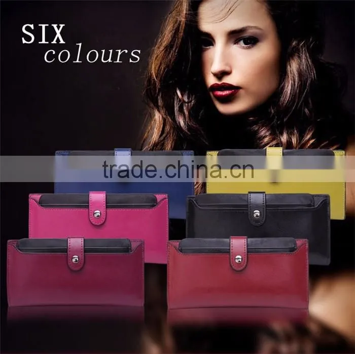 2015 Trend Wallet Genuine Leather Brand Custom Design You Wallet