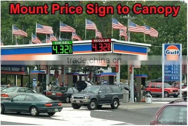 LED gas station price display /sign /board Gas Station Price Sign,Gas Station Led Price Sign,Led 7 Segment Price Signs
