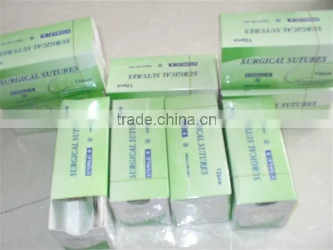 CE, ISO nylon suture with needle