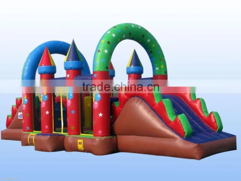 inflatable beauty slides,children obstacle course,kids best toys