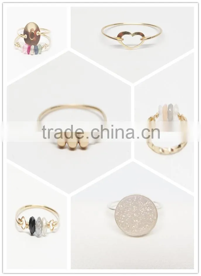 Latest Hottest Fashion Gold Ring Design for Wholesale