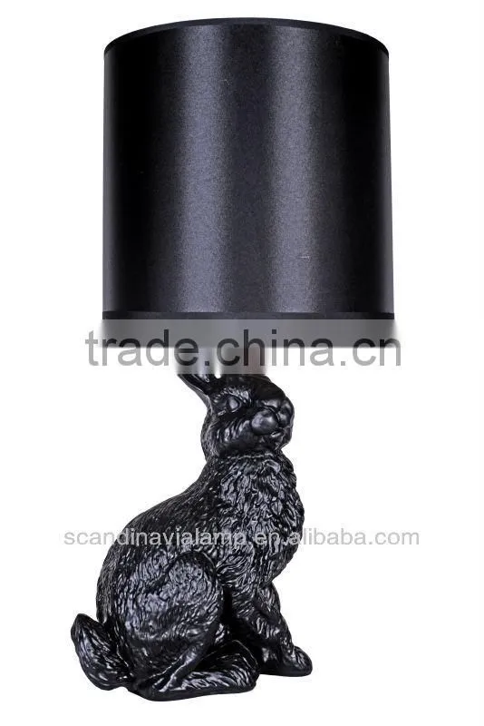 modern interior decorative and desk plastic lamp red table lamp project lighting
