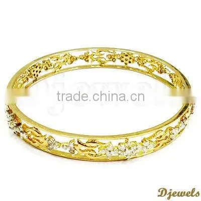 Diamond Bangles, Diamond Bangle Jewelry, Diamond Gold Bangles