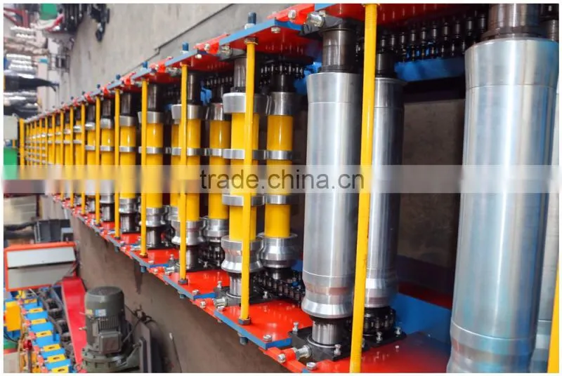 roof panel standing seam machine