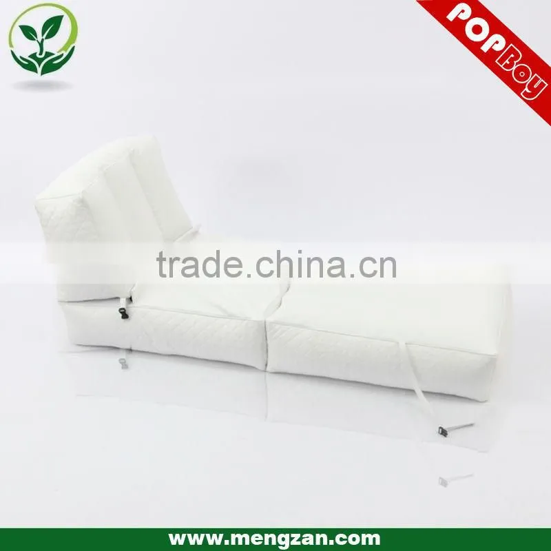 cozy sac white bean bag chair