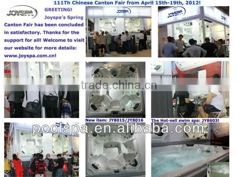 JY8602 Massage Bathtubs,Massage Function and Corner Drain Location Bath
