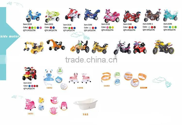 Lovely children baby tricycle toy new models with 3C approved on sale