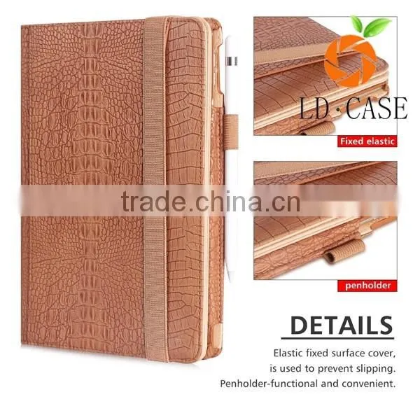 Leather Case Cover with Bluetooth Wireless Keyboard with tablet cover case