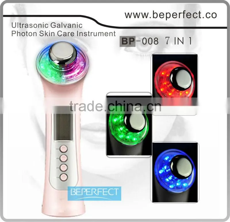 multifunction Phototherapy face lift beauty device plus cream Improved absorption of active substances from skin care products