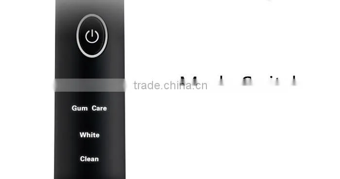 USB charging cable Two brush head waterproof electric toothbrush