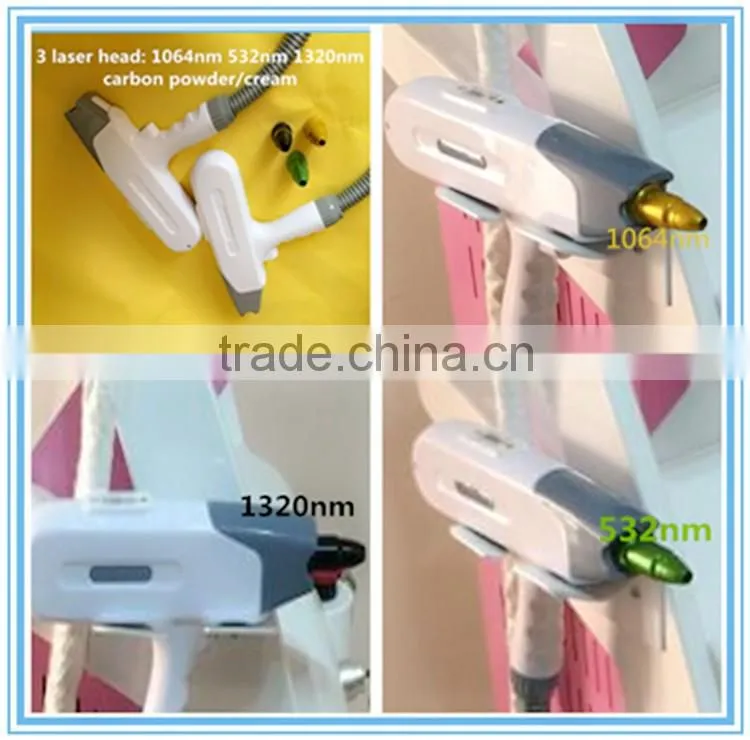 2000mj Strong Power tattoo removal q switch nd yag laser