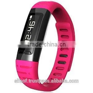 SIFIT-1.5 Stainless Steel Fitness Passometer. Bluetooth 4.0 WIFI hotspot Calories Counter.Fitness Passometer Stainless Steel.