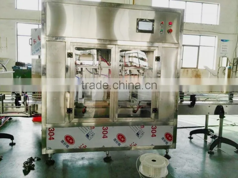 Food Application filling weighing machine for mini rice bran oil