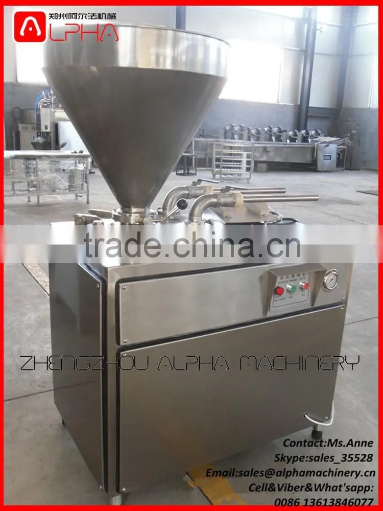 High quality!Sausage making machine/sausage stuffing machine/hydraulic sausage stuffer