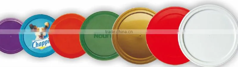 plastic cover for paper can , plastic can and tin can
