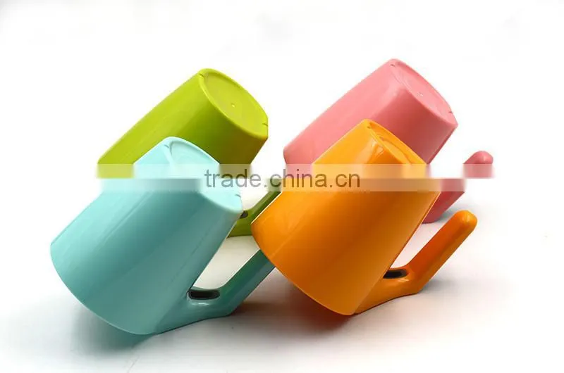 Colorful Biodegradable corn powder travel cup