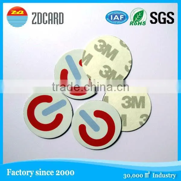Paper Adhesive 13.56MHZ passive Phone nfc rfid tag
