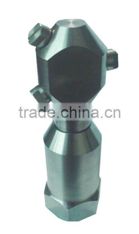 Fluid-driven rotating water spay jet nozzle/ Constant speed nozzle