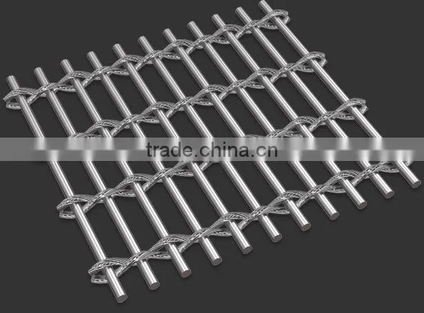 304 stainless steel decorative wire mesh/stainless steel indoor curtain decorative mesh