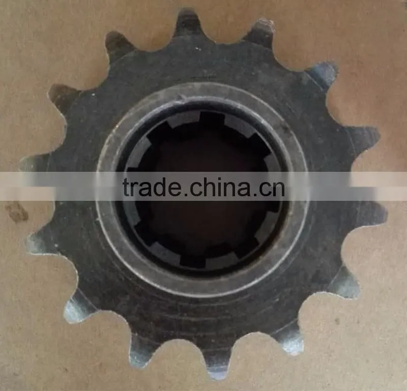 Farm tractor specific sprocket wheel